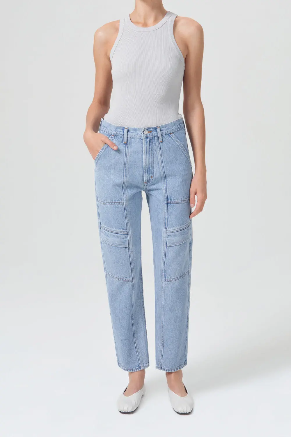 Agolde Cooper Cargo Pants In Rank 1