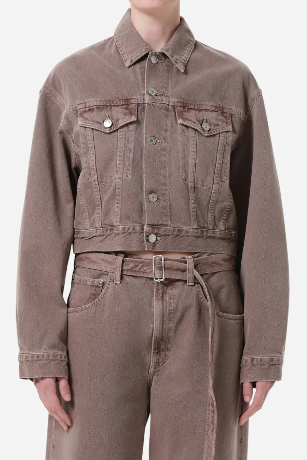 Agolde Radley Jacket In Ceramic 1
