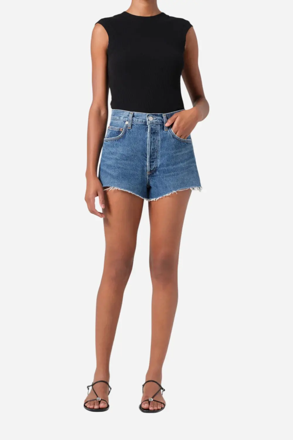Agolde Ridley Short In Enamour 1