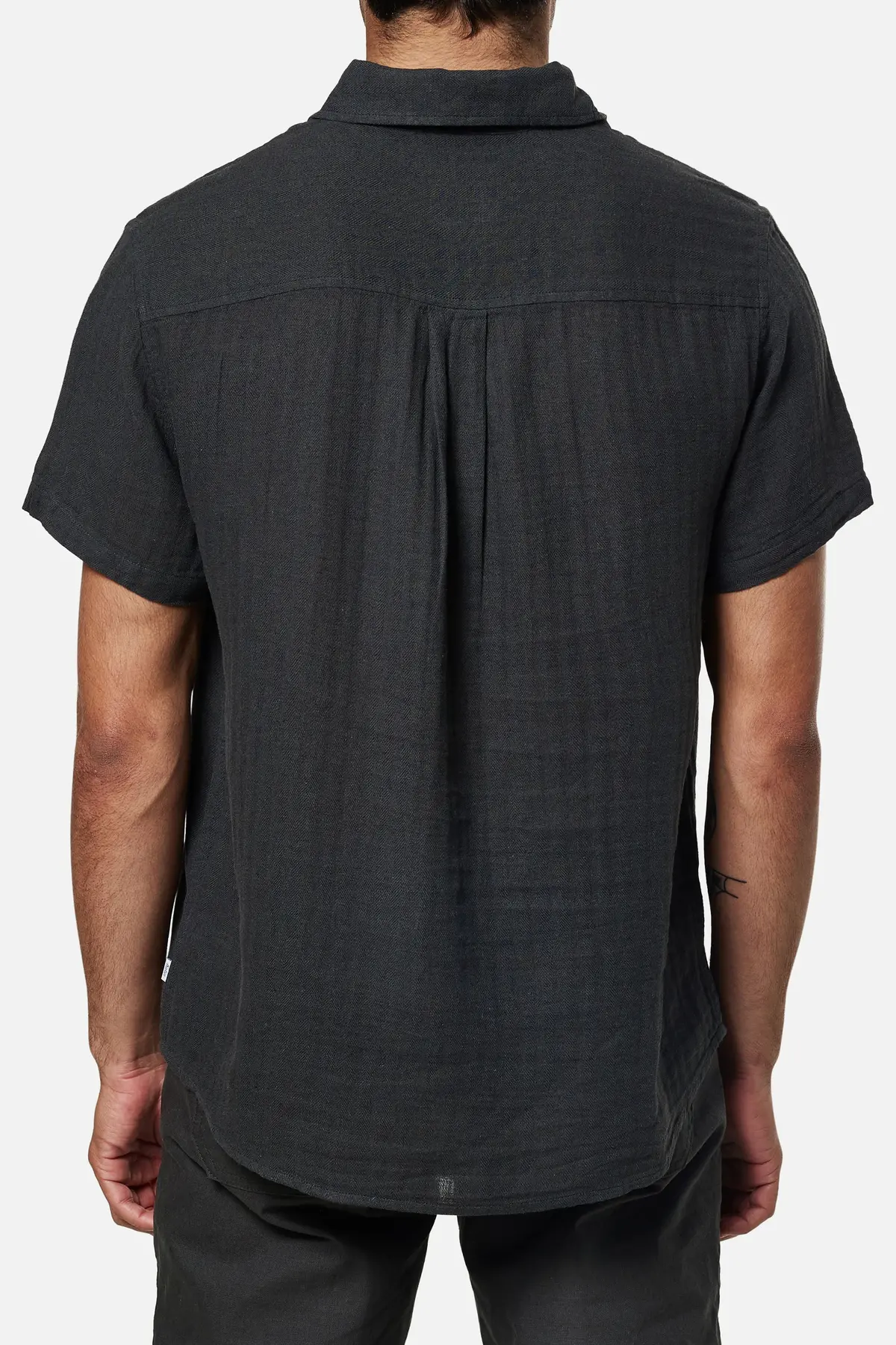 Katin Alan Solid Shirt In Black Wash 3
