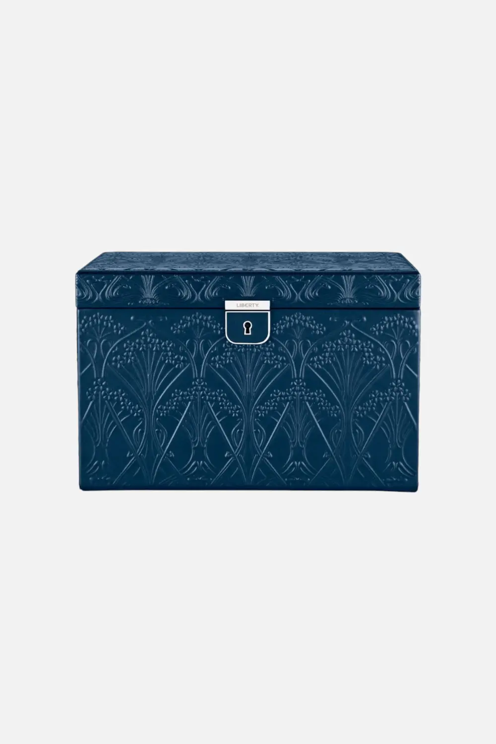 Wolf 1834 All Over Ianthe Large Jewelry Box In Navy 1