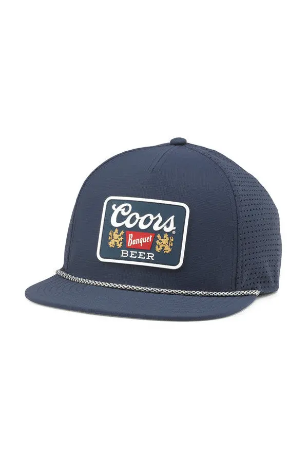 American Needle Coors Buxton Pro Hat In Navy 1