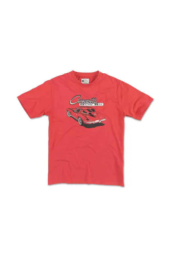 American Needle Gm Corvette Brass Tacks T-Shirt In Red 1