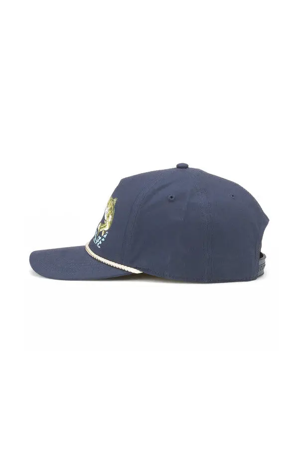 American Needle Old Style Canvas Cappy Hat In Navy 2