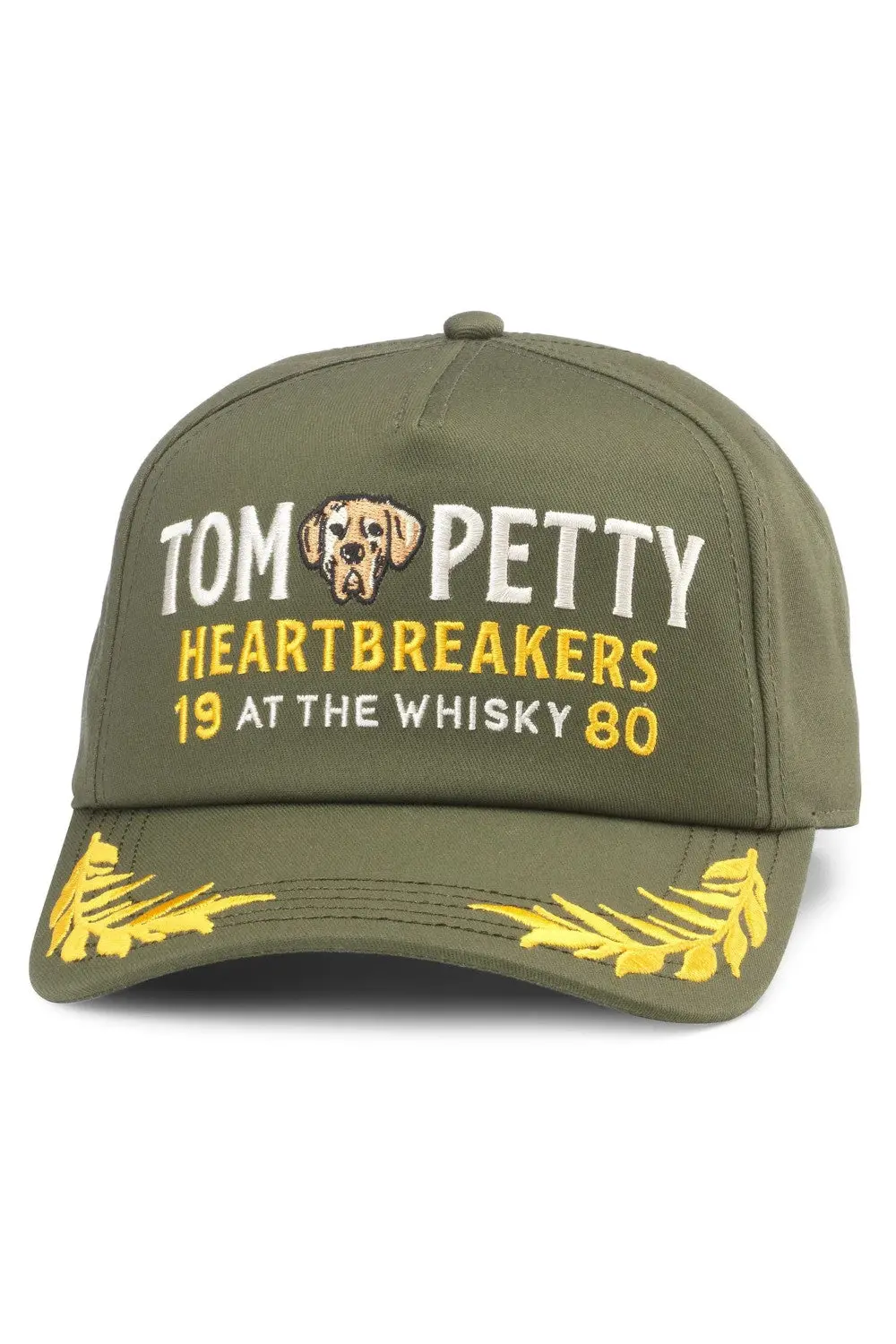 American Needle Tom Petty Club Captain Snapback Hat In Army Green 1