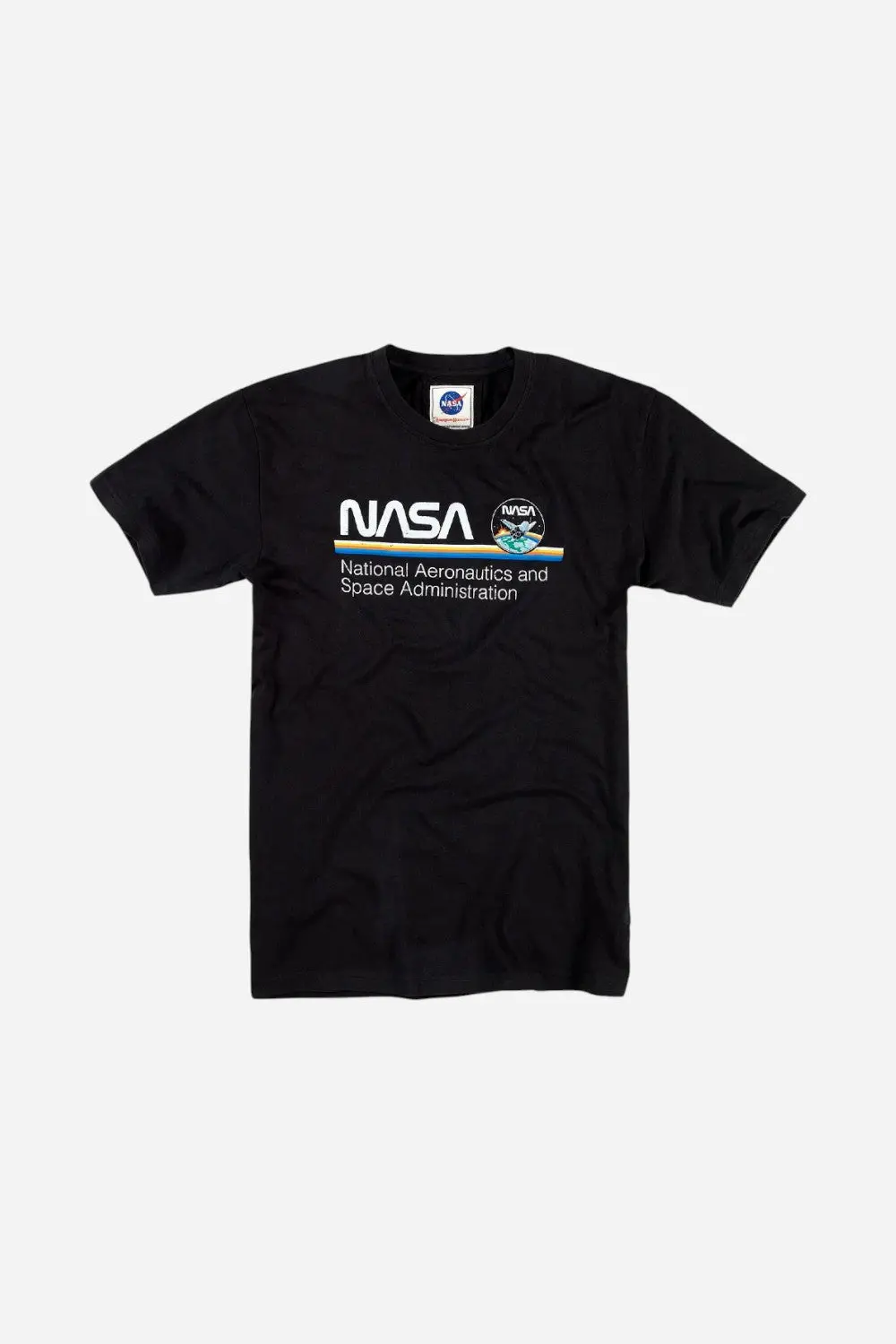 American Needle Nasa Brass Tacks T-Shirt In Black 1