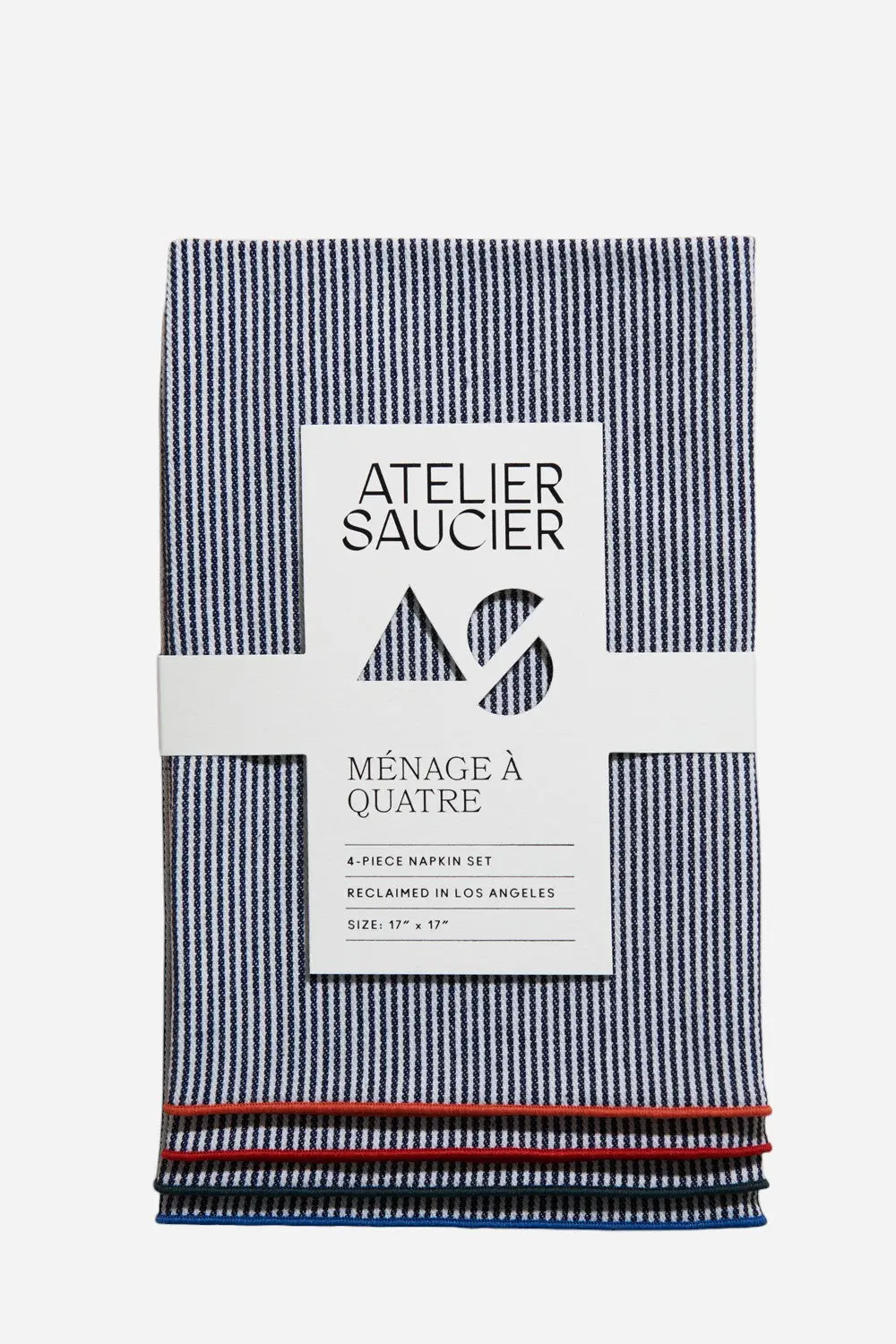 Americana Stripe Napkins, Set Of 4 1