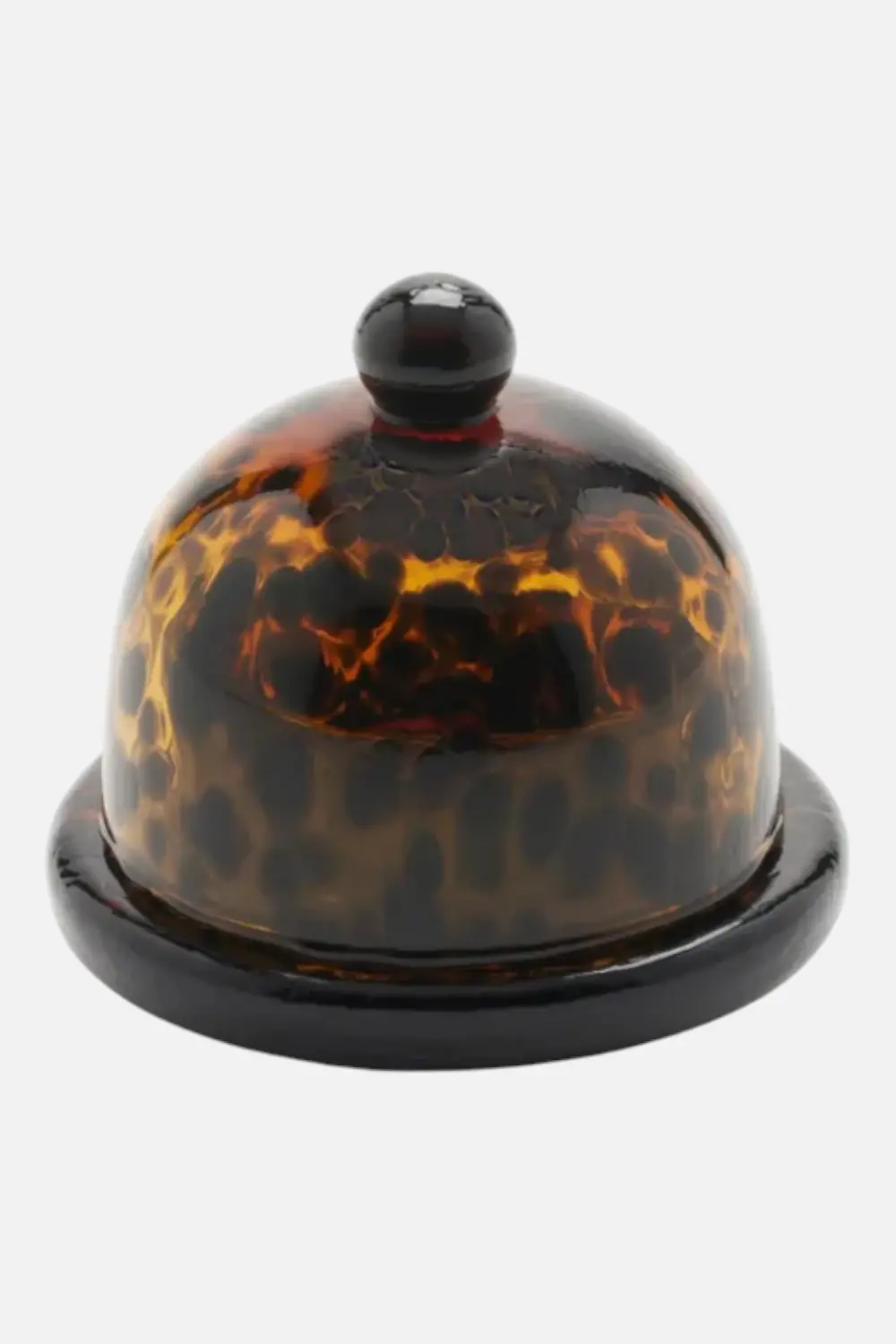 Andrew Tortoise Round Butter Dish 1