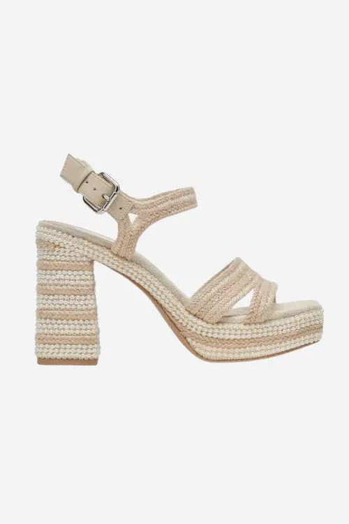Dolce Vita Anira Pearl Heels In Ivory Pearls 1