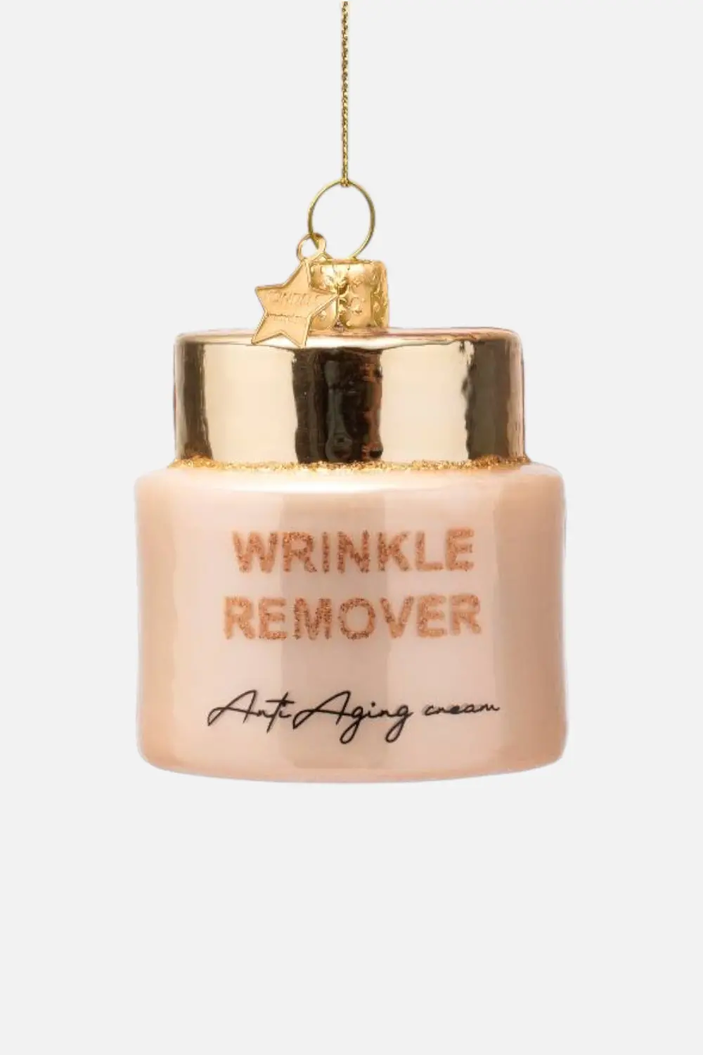 Glass Anti-Aging Cream Wrinkle Remover Ornament 1