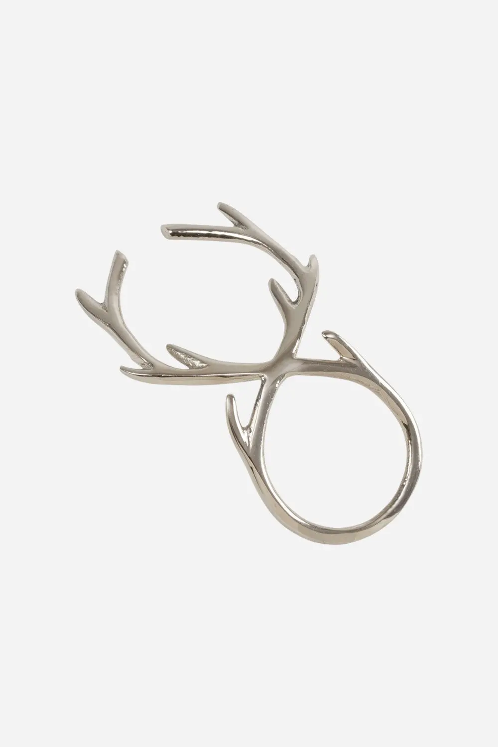 Antler Napkin Ring Set Of 4 1