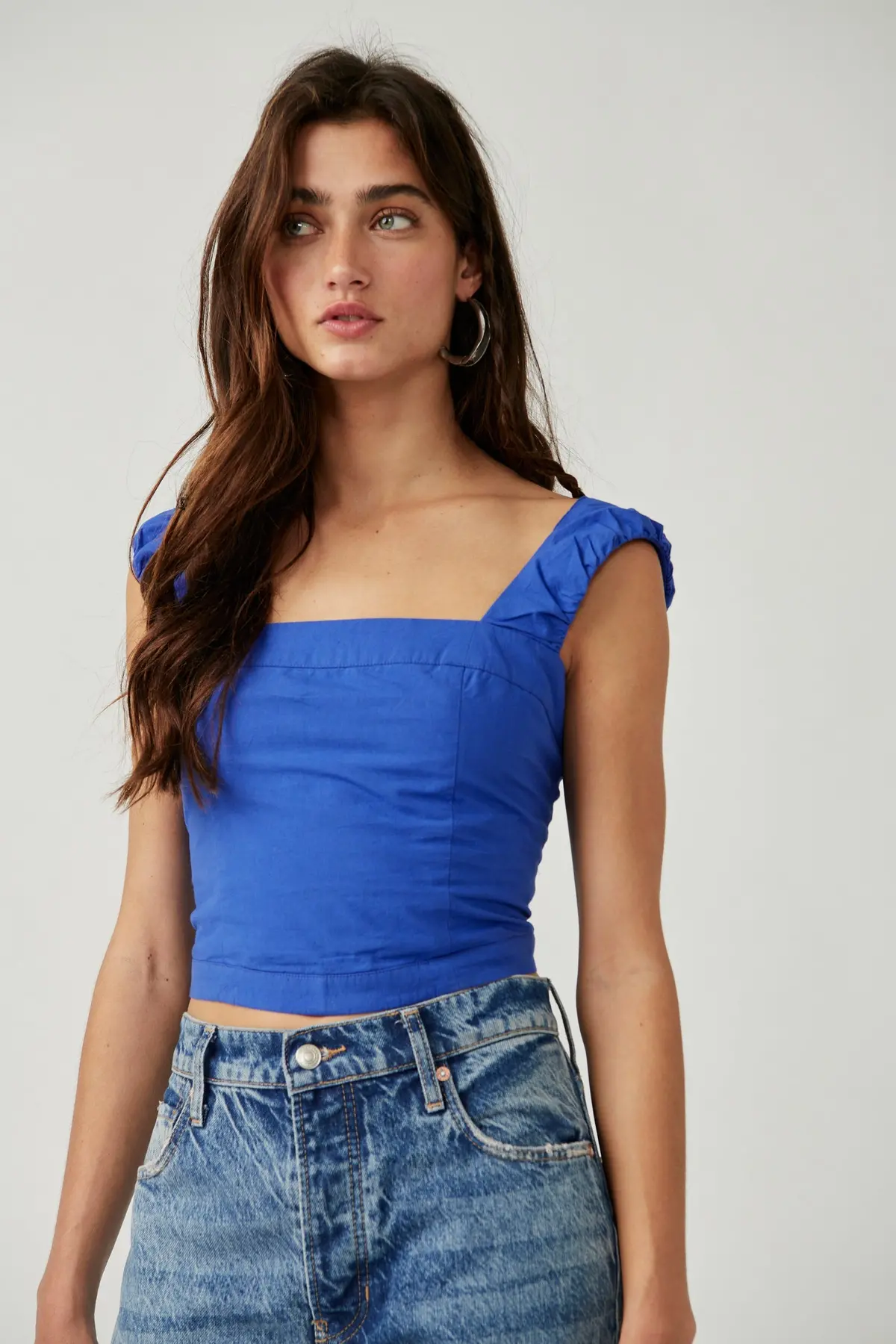 Free People Ashley Tank In Mazarine 1