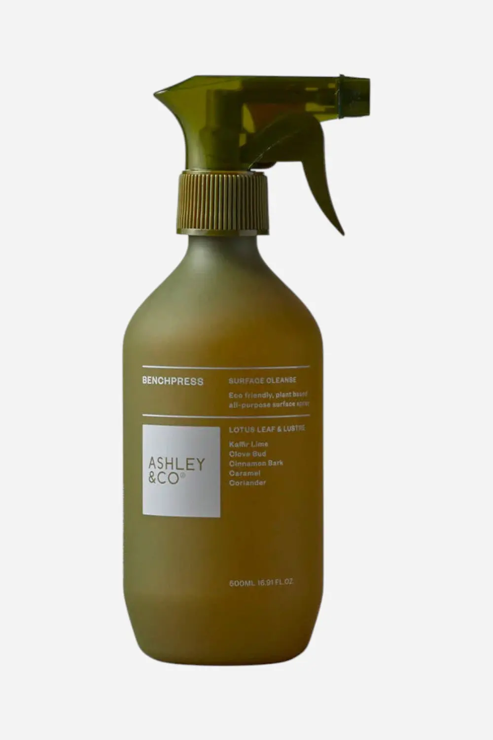 Ashley & Co. Benchpress Surface Cleaner Lotus Leaf & Lustre 1