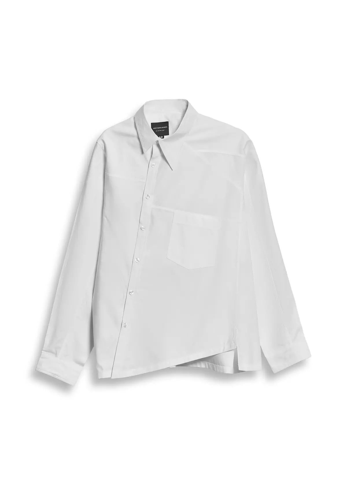 Badly Cut Shirt In White [Unisex] 1