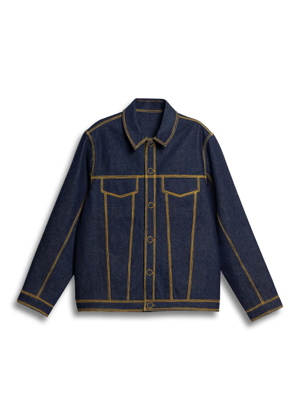 Badly Stitched Denim Jacket 1