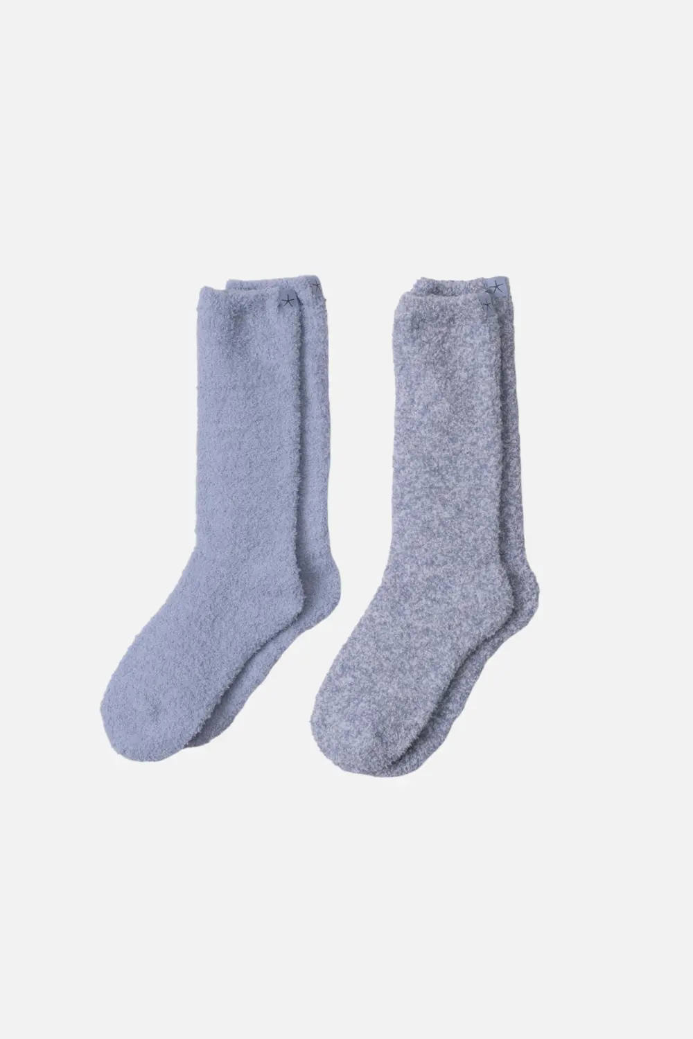 Barefoot Dreams Cozychic 2 Pair Sock Set In Snow Drop Multi 1