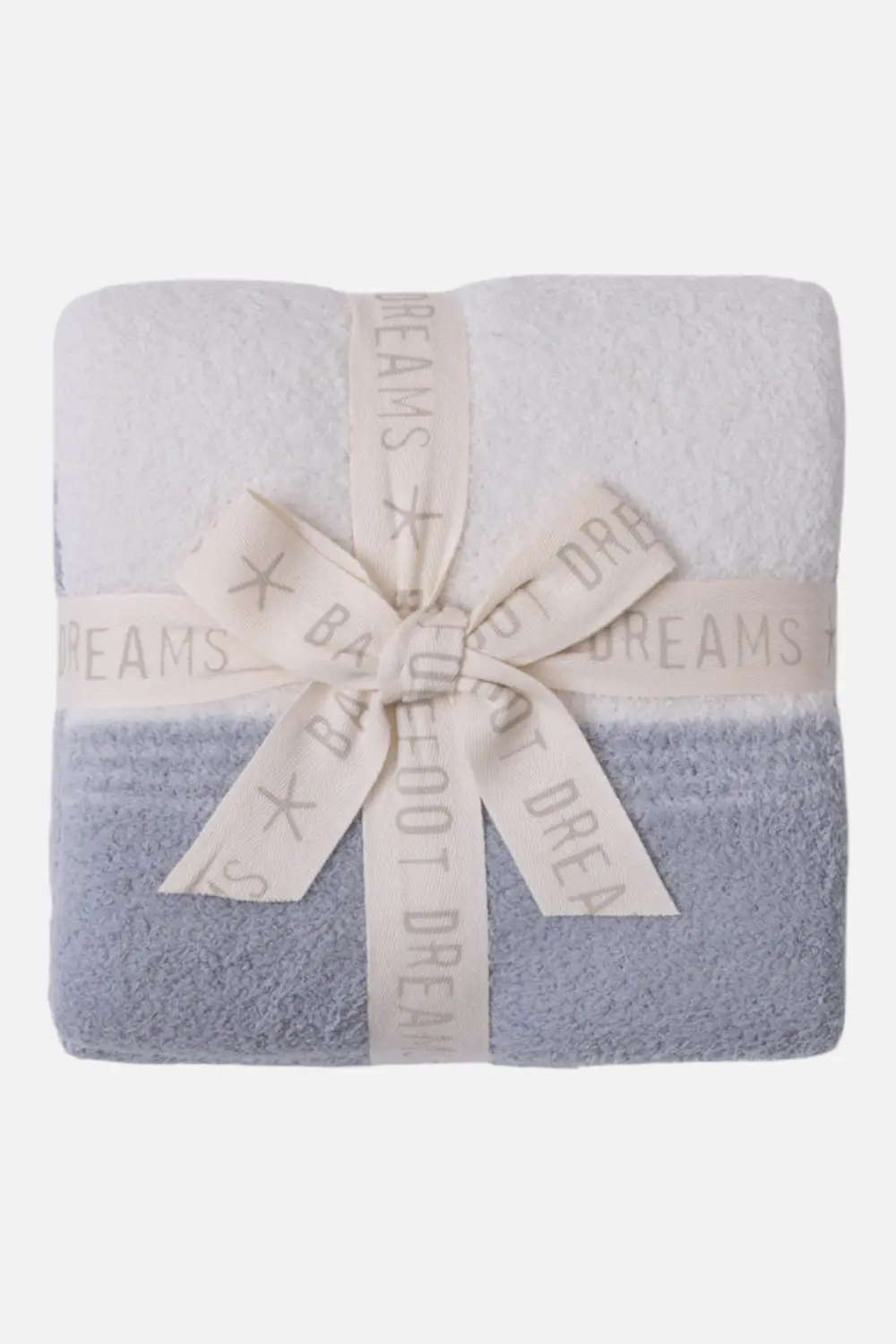 Barefoot Dreams Cozychic Costa Block Stroller Blanket In Moonwater Multi 1