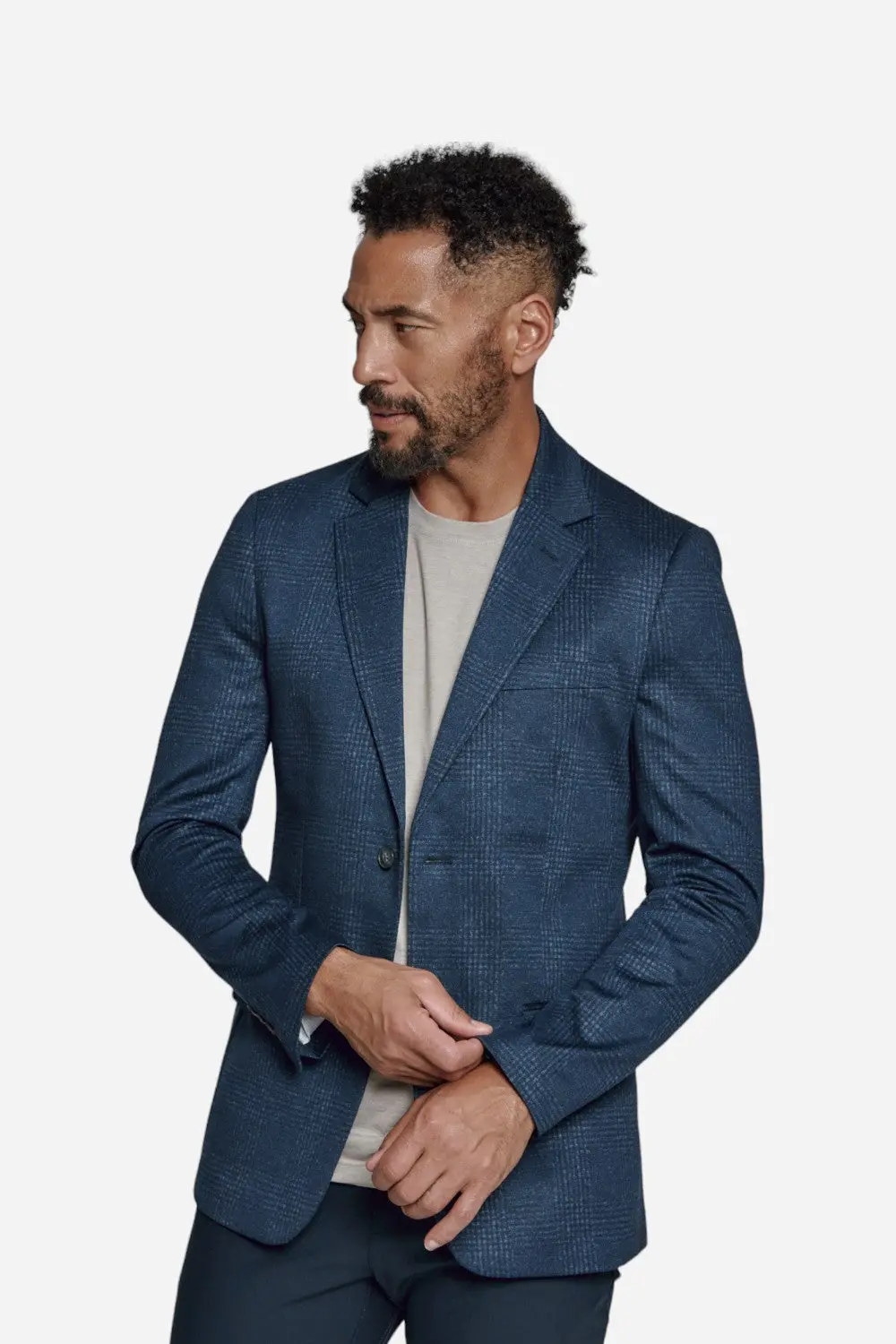 7 Diamonds Paxton Blazer Navy 1