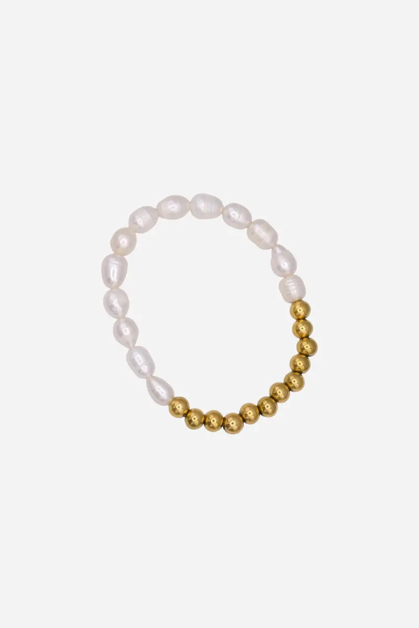 Farrah B Flip Side Bracelet Gold 1
