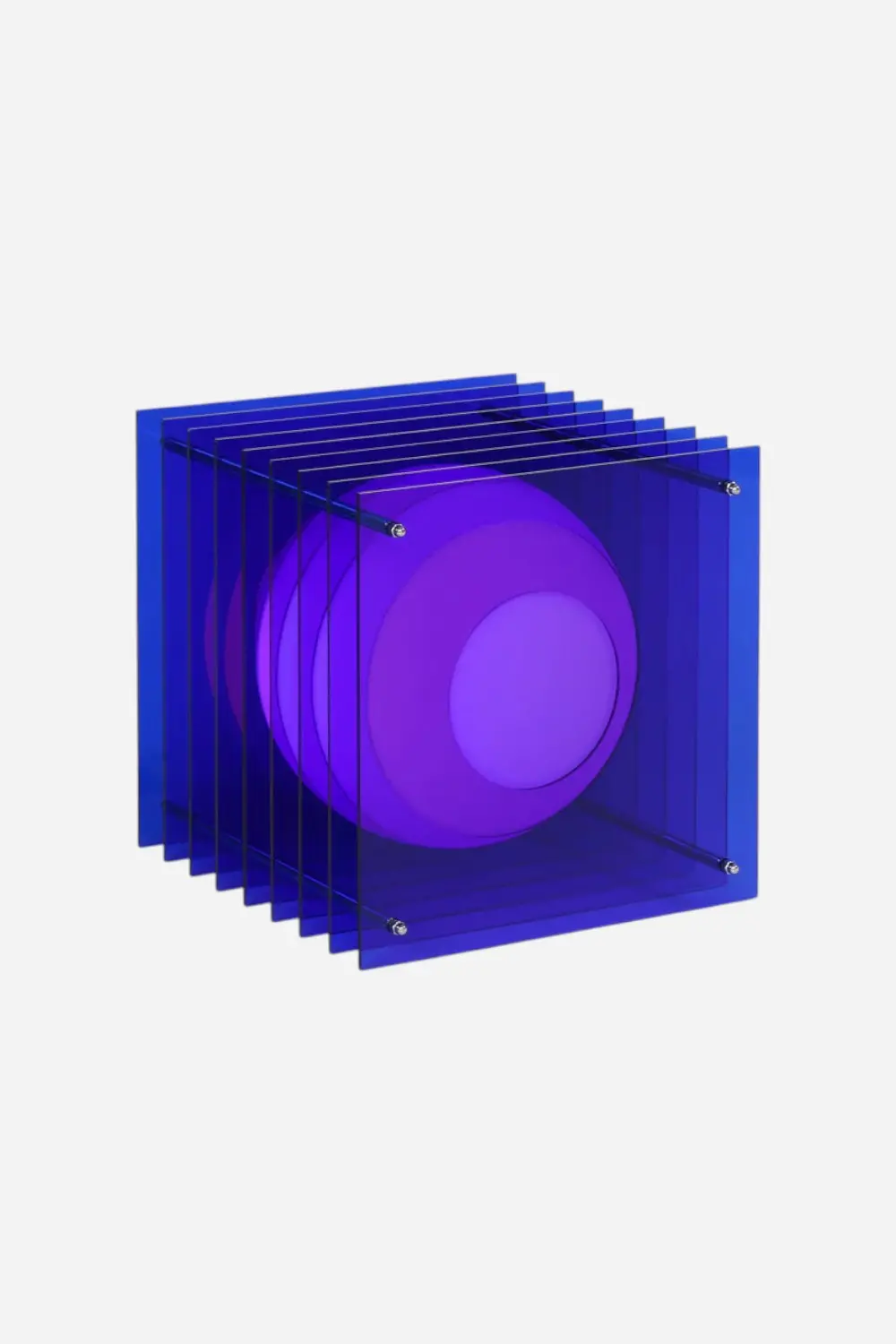Bang Lighting Lớp Big Square In Blue Acrylic 1