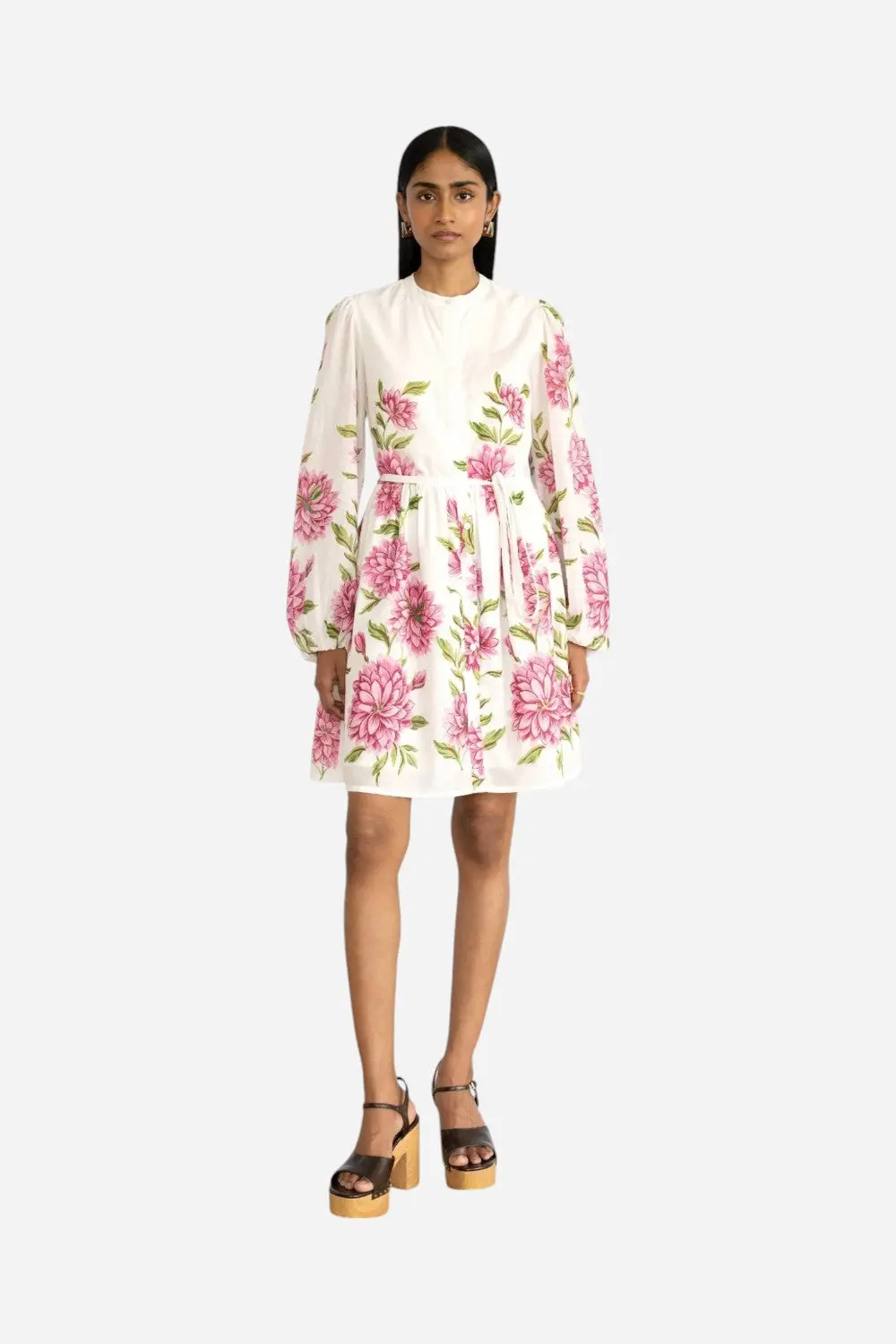 Banjanan Allegra Dress In Killara Border Syrath 1