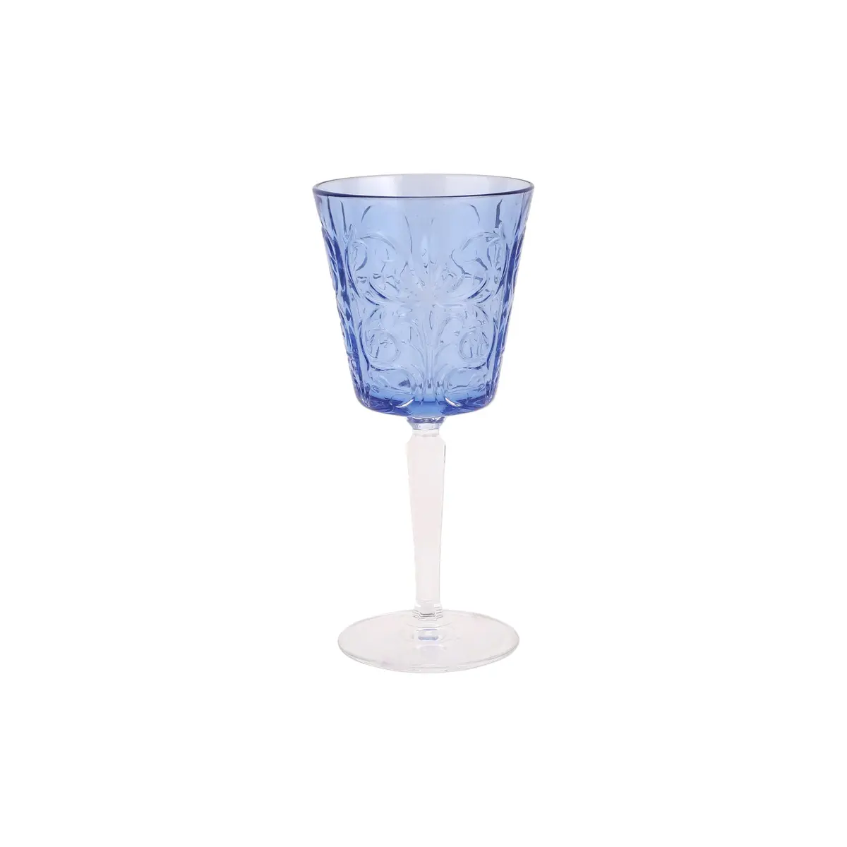 Vietri Barocco Cobalt Wine Glass 1