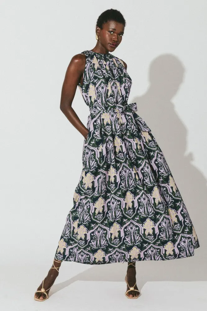 Cleobella Becca Ankle Dress In Casablanca 1