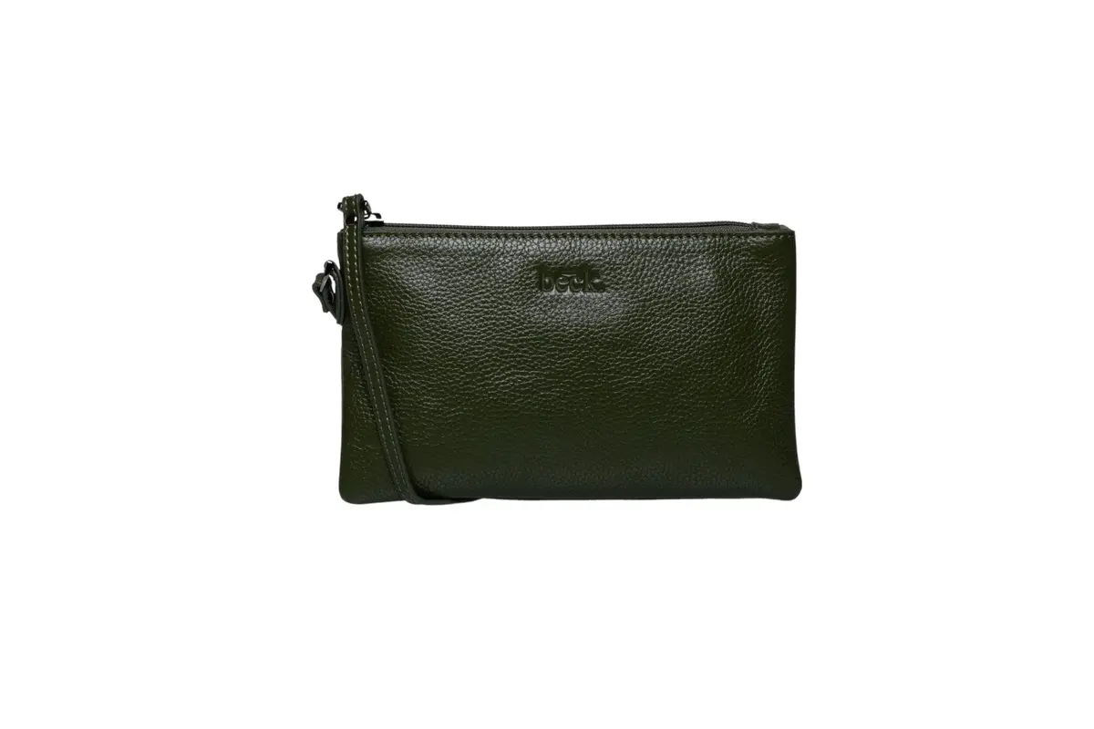 Beck Bags Ziplet In Plant Green Fern 1