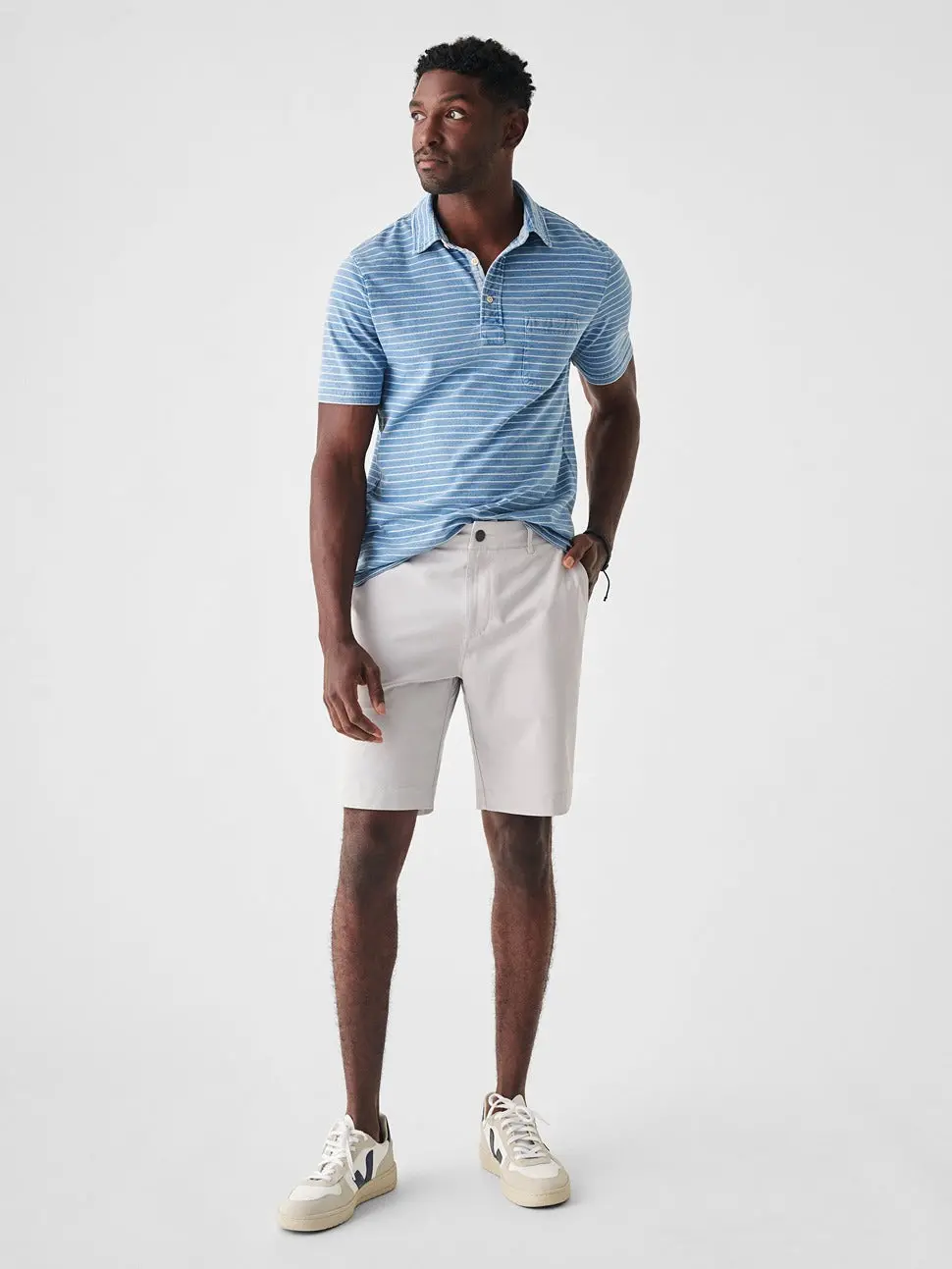 Faherty Belt Loop All Day™ Shorts In Stone 1