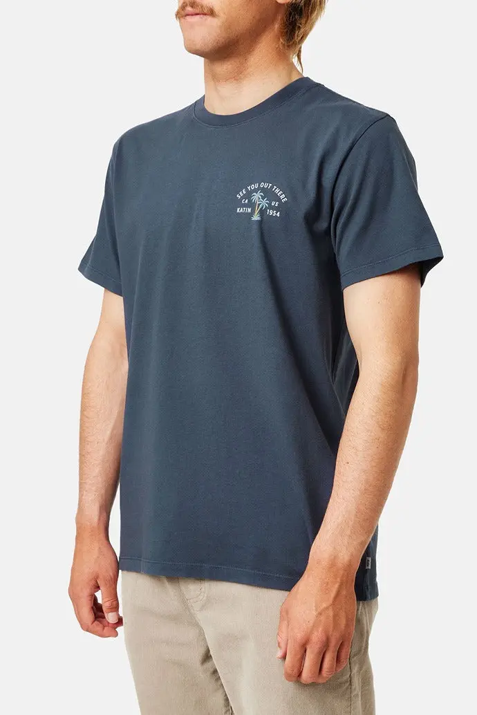 Katin Bermuda Tee In Baltic Blue 3