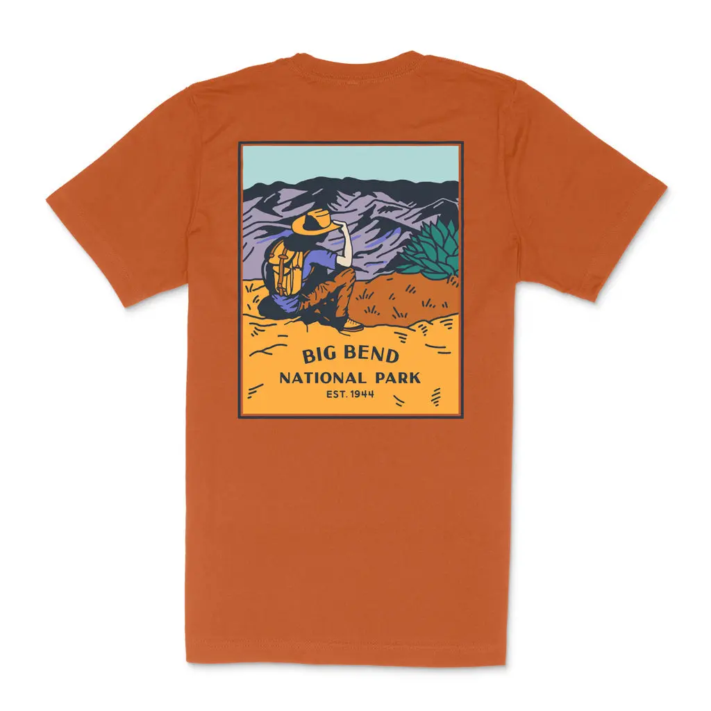 Sendero Provisions Big Bend National Park Shirt T-Shirt In Auburn 1