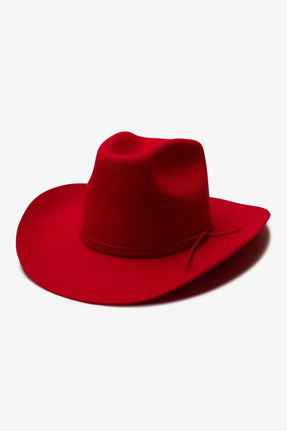 Wyeth Hats Blaze Fedora Hat In Red 1