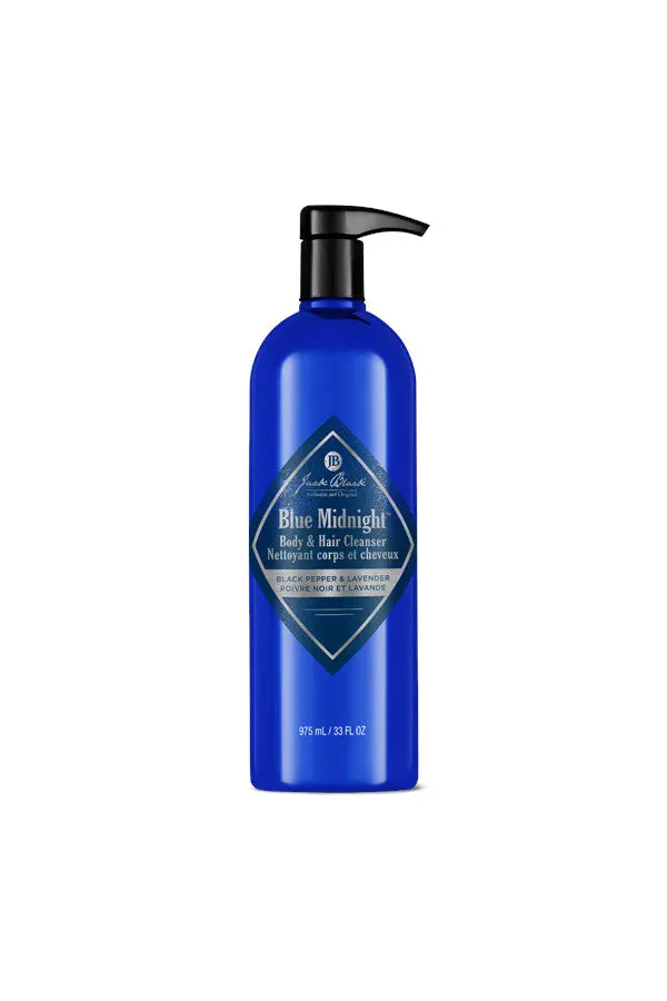 Jack Black Blue Midnight Body & Hair Cleanser 1