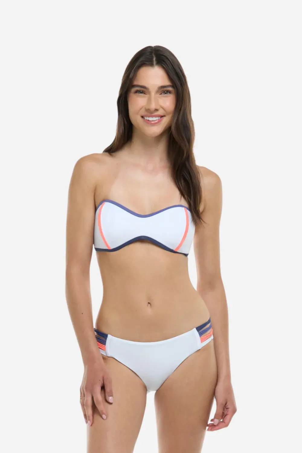 Body Glove Vibration Tainted Love Retro Bandeau In Snow/Vibration 1