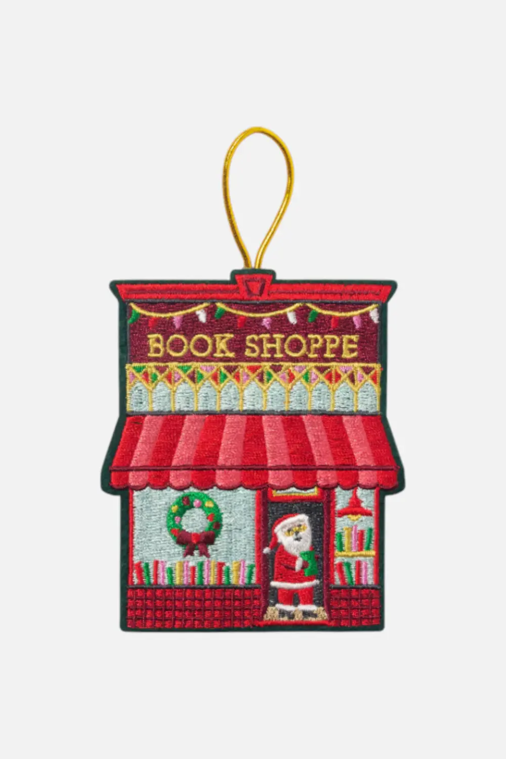 Book Shoppe Ornament 1