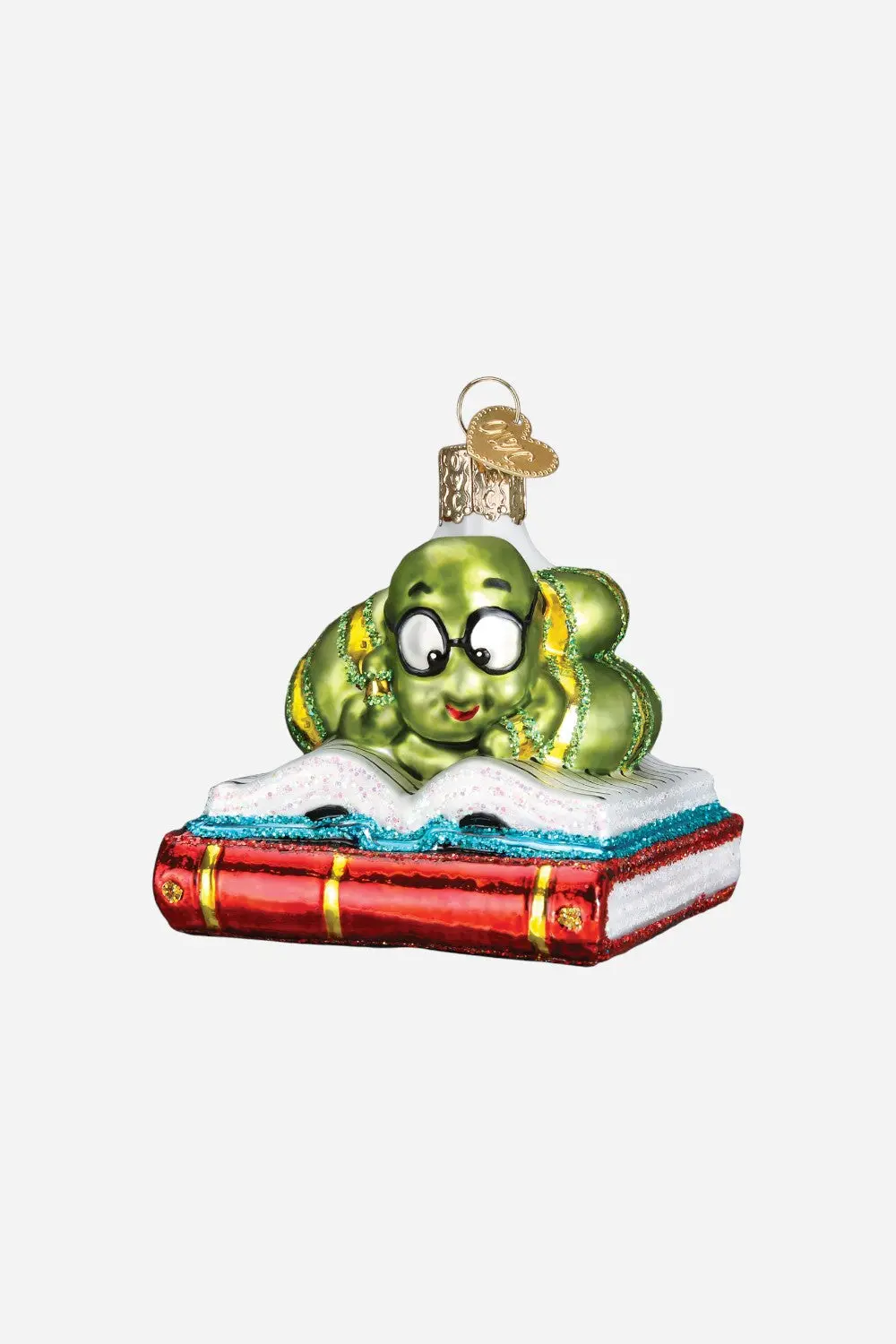 Bookworm Ornament 1