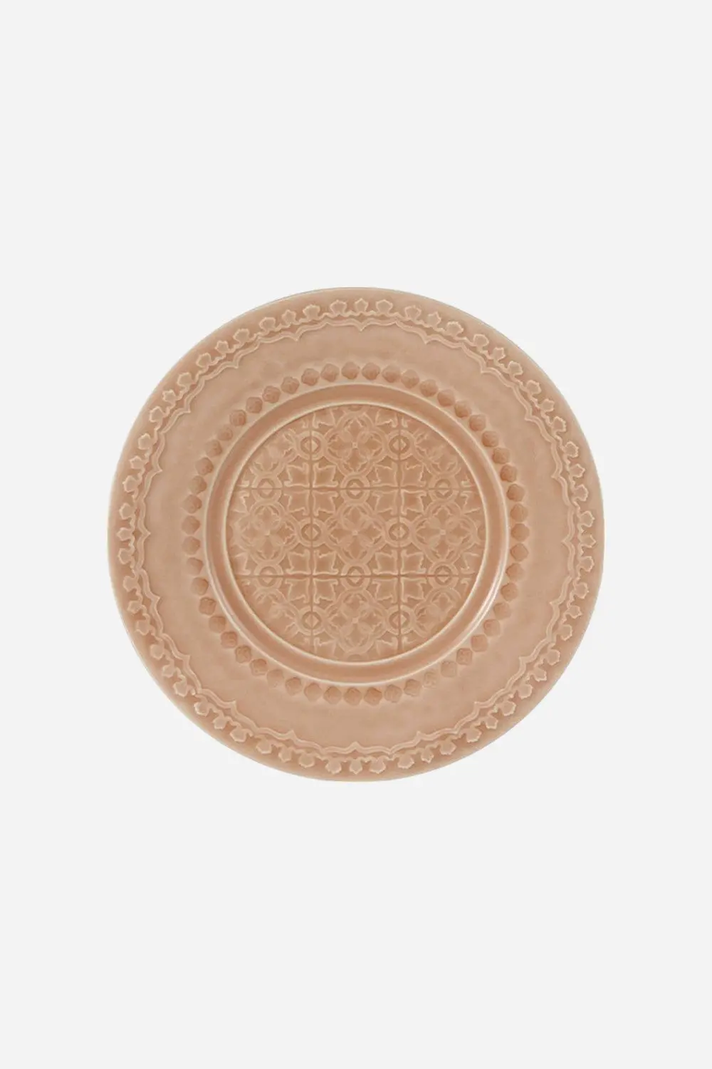 Bordallo Pinheiro Rua Nova Fruit Plate In Pink 1