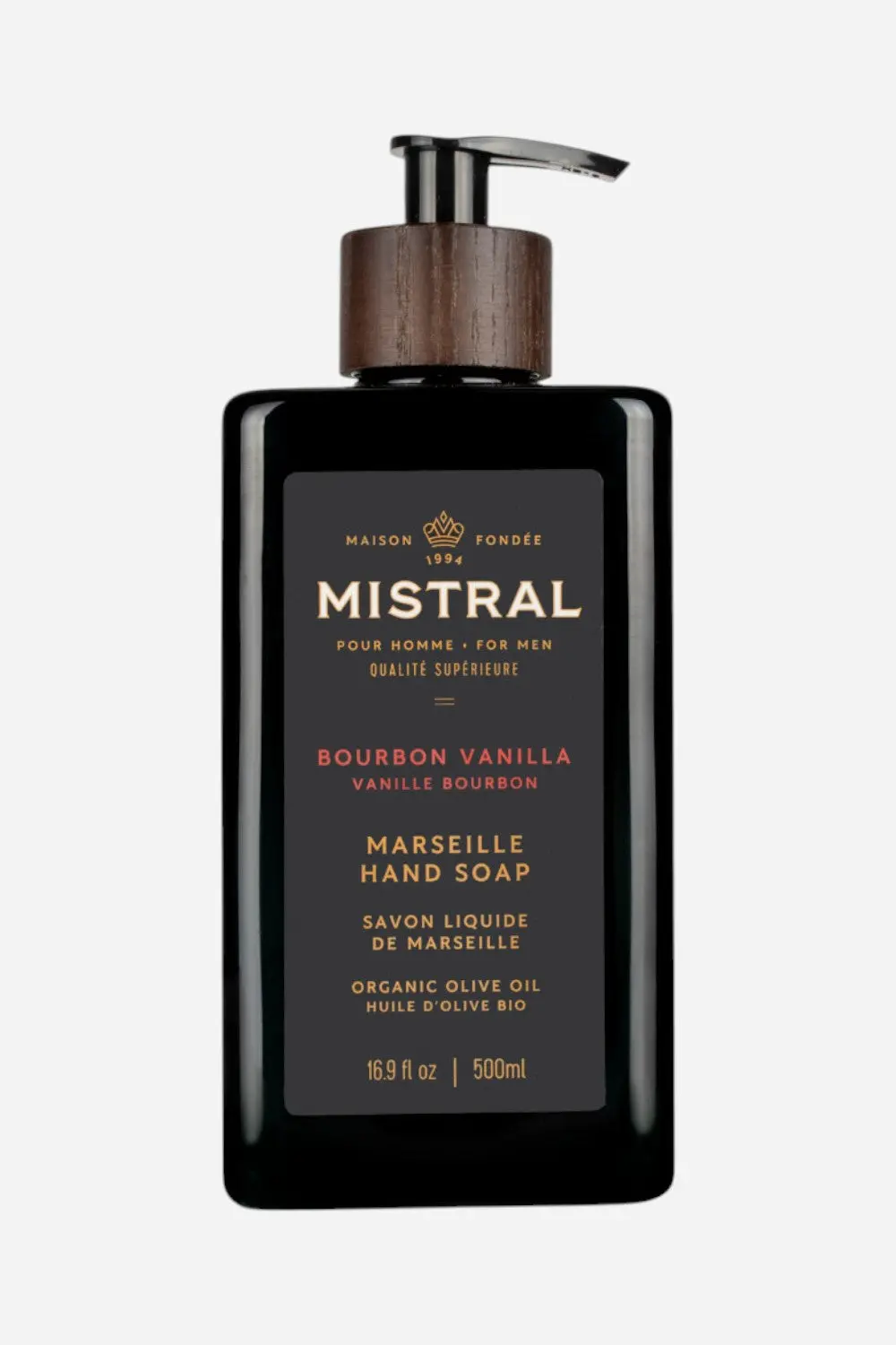 Mistral Bourbon Vanilla Hand Soap 1