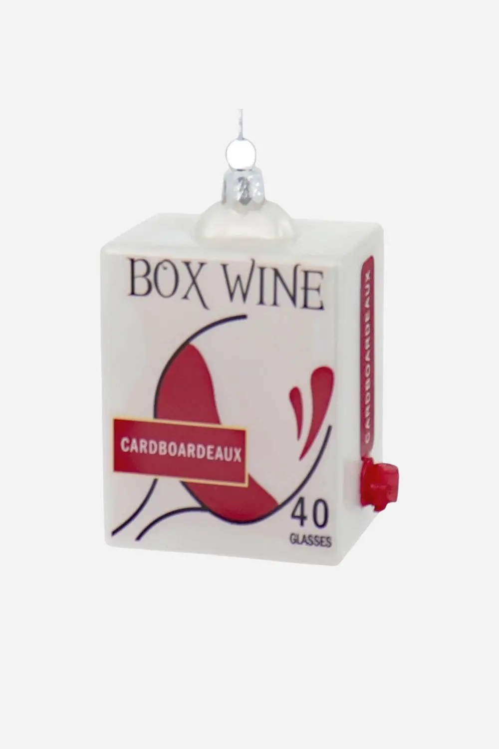 Boxed Wine Ornament 1