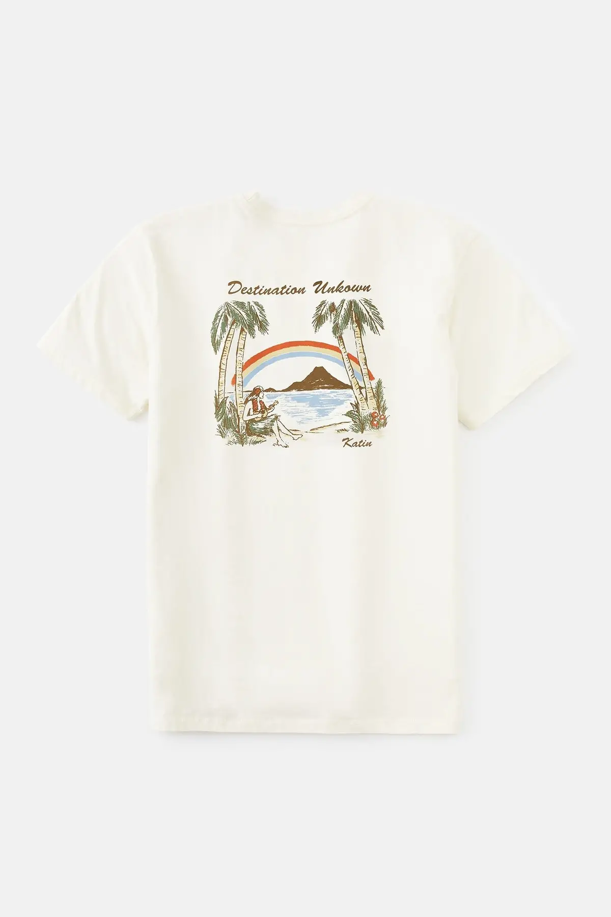 Katin Breezy Tee In Vintage White 5