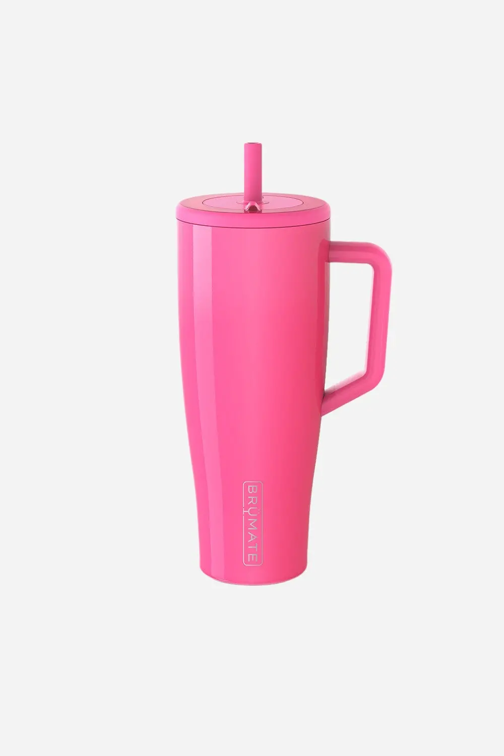 Brumate Era Straw Tumbler In In Neon Pink - 40 Oz 1