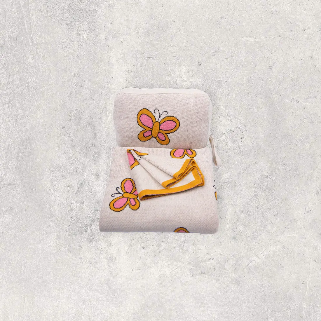 Butterfly In Tuscansun/Clutter Pink 1