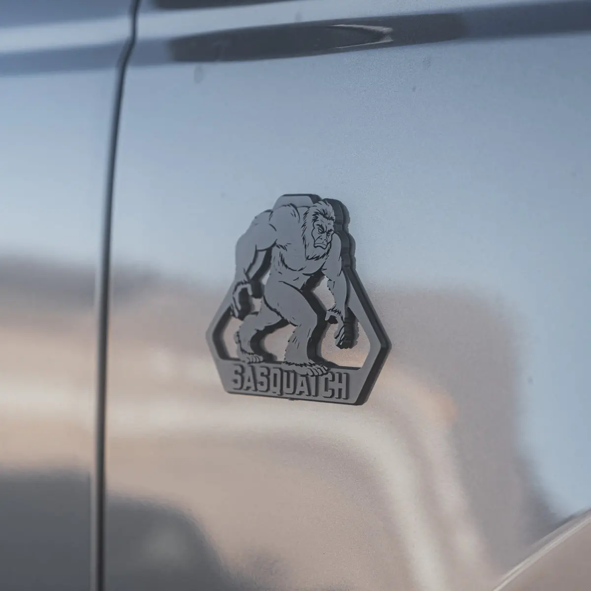 Sasquatch Fender Badges For 6Th Gen Bronco - Stealth Black 1