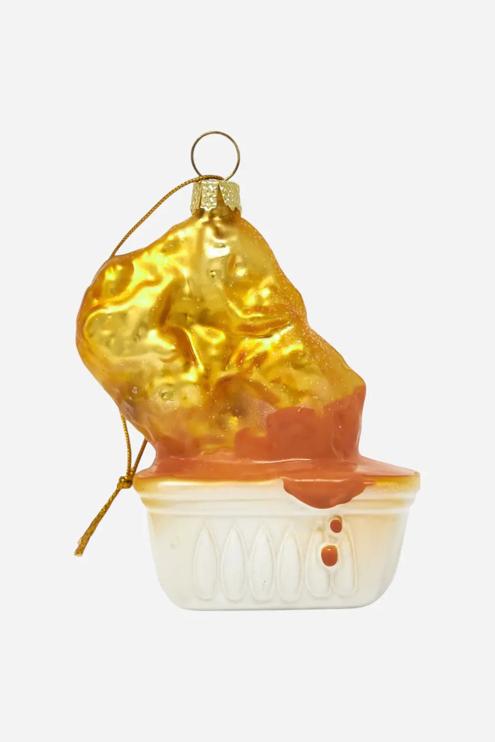 Chicken Nugget With Dipping Sauce Ornament 1