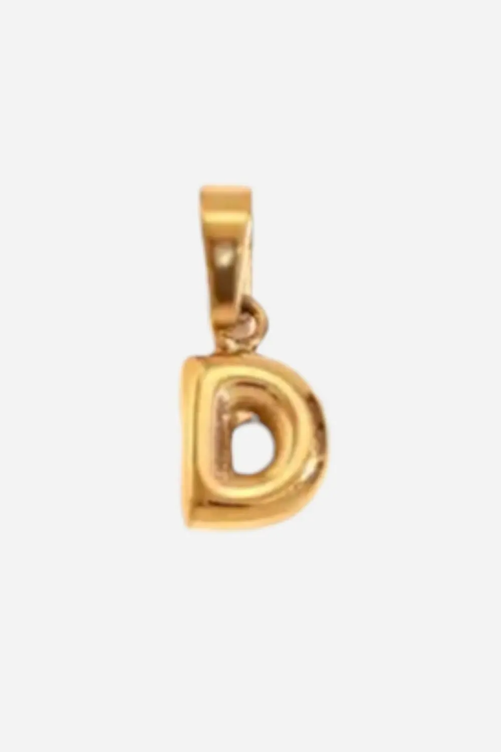Farrah B Bubble Letter Charm D 1