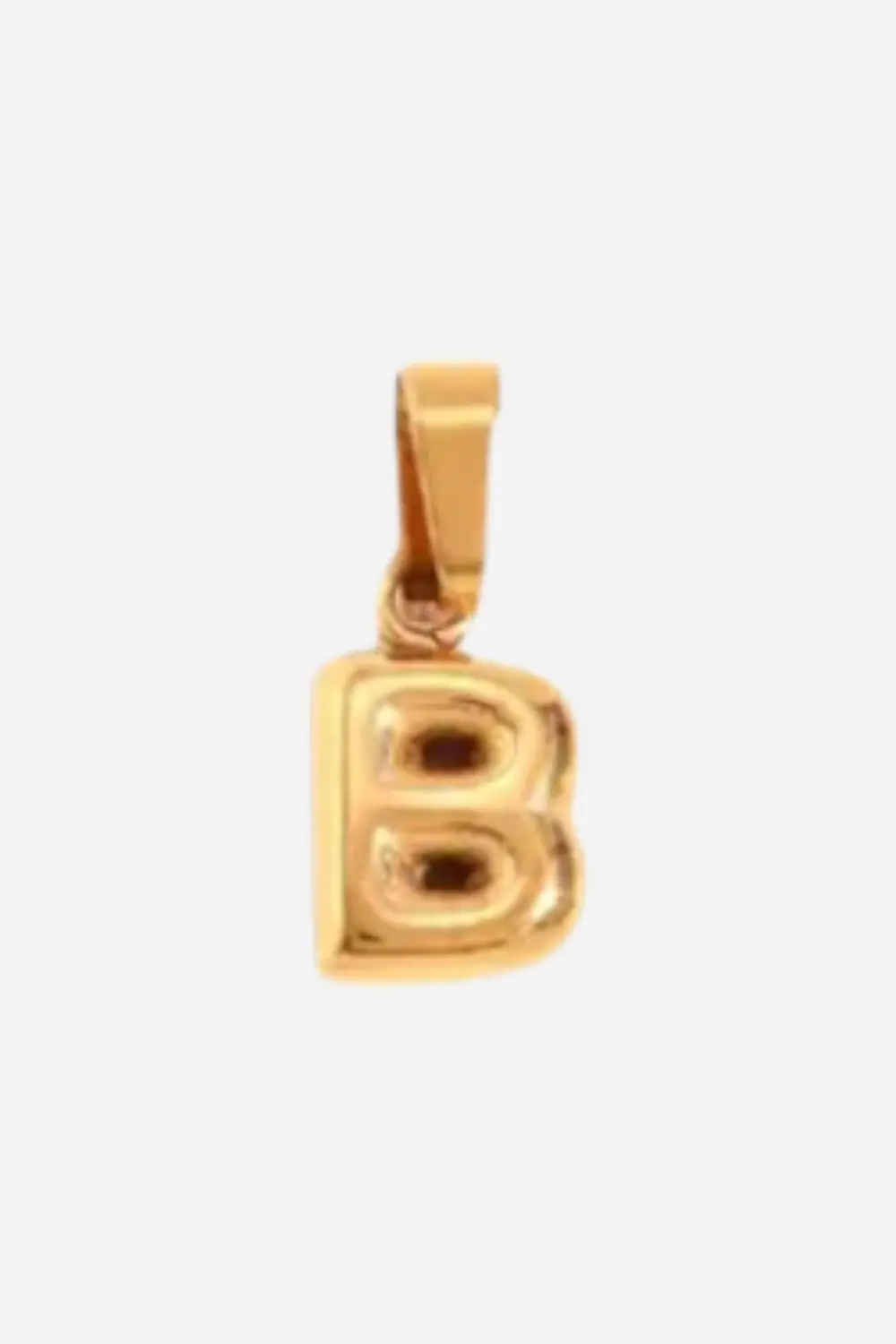 Farrah B Bubble Letter Charm B 1