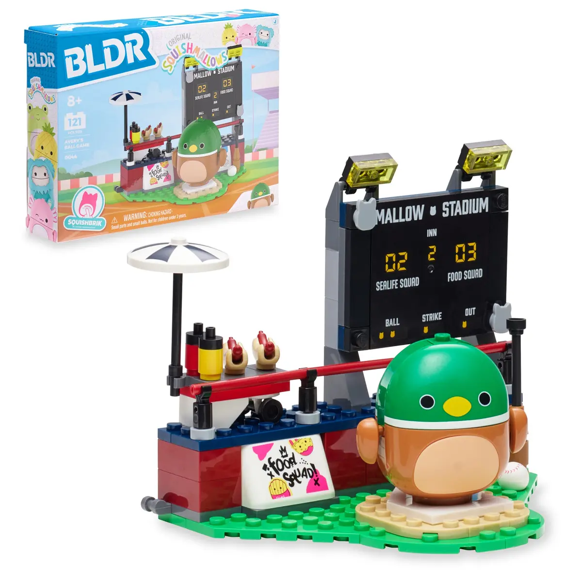 Squishmallows Avery’S Ball Game Building Set 1