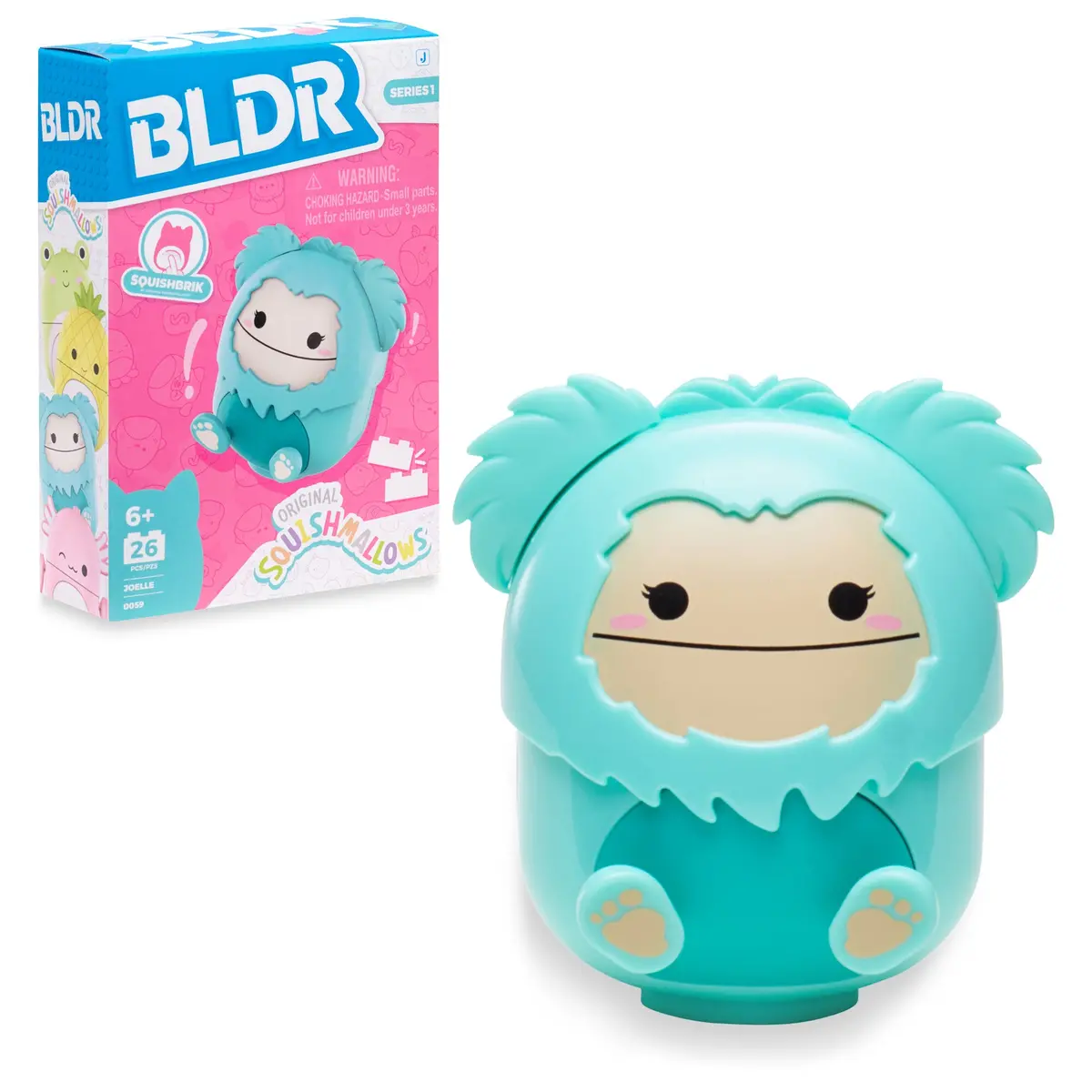 Squishmallows Joelle The Bigfoot Buildable Figure 1