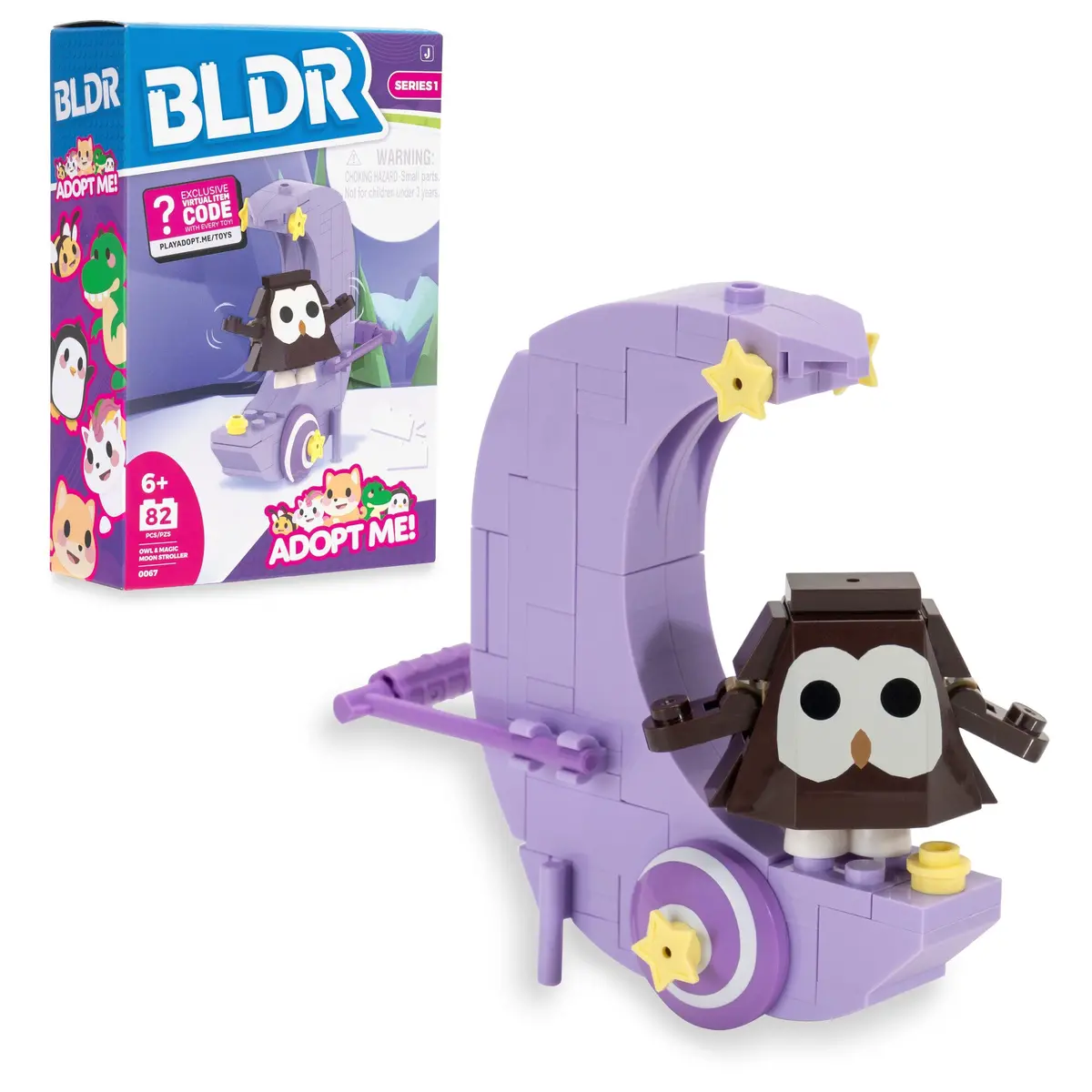 Adopt Me Owl & Magic Moon Building Set 1