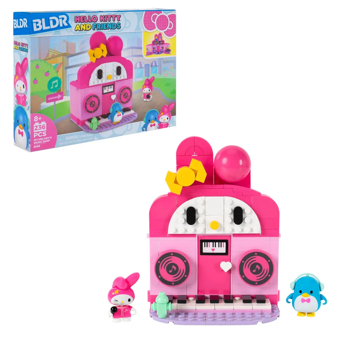 Hello Kitty And Friends My Melody’S Music Shop Building Set 1